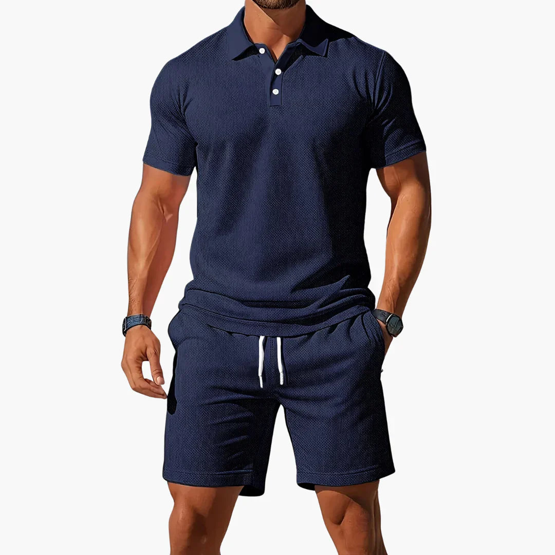Cooper | Men's 2 Piece Polo Outfit