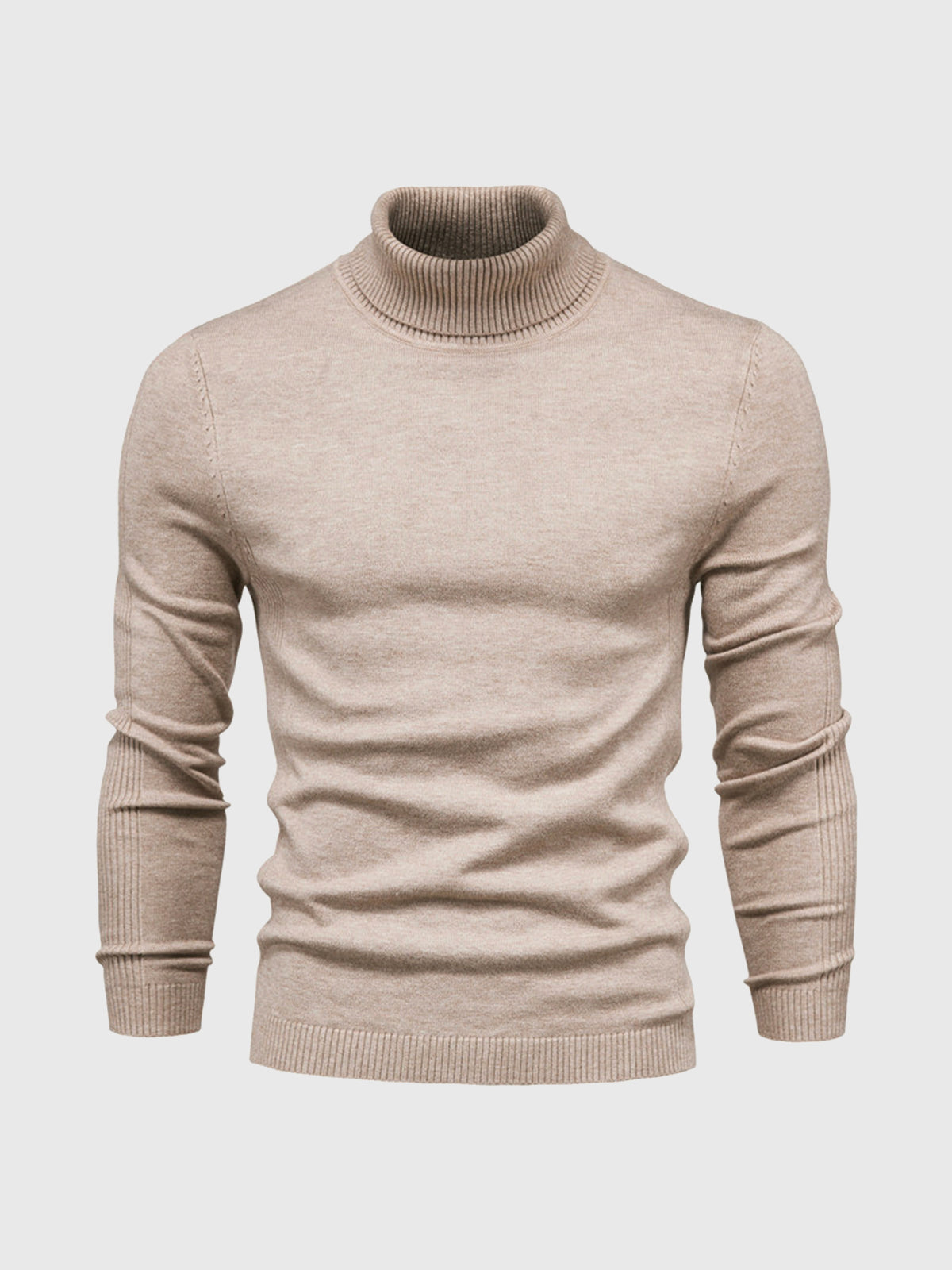 Men's Washable Turtleneck Sweater