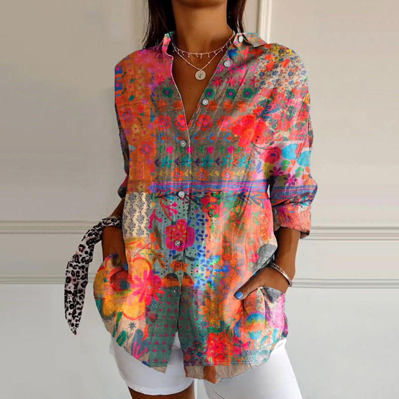 Anna | Classic Buttoned Cotton Shirt