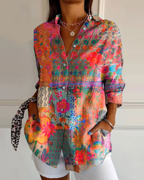 Anna | Classic Buttoned Cotton Shirt