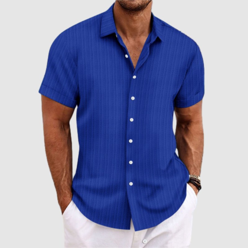 Finn | Men's Loose Fit Short Sleeve Shirt