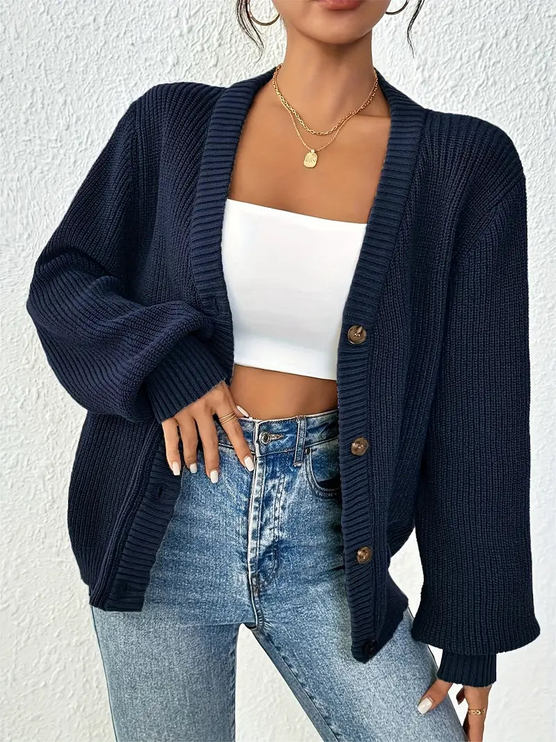 Elegant Warm Autumn Cardigan