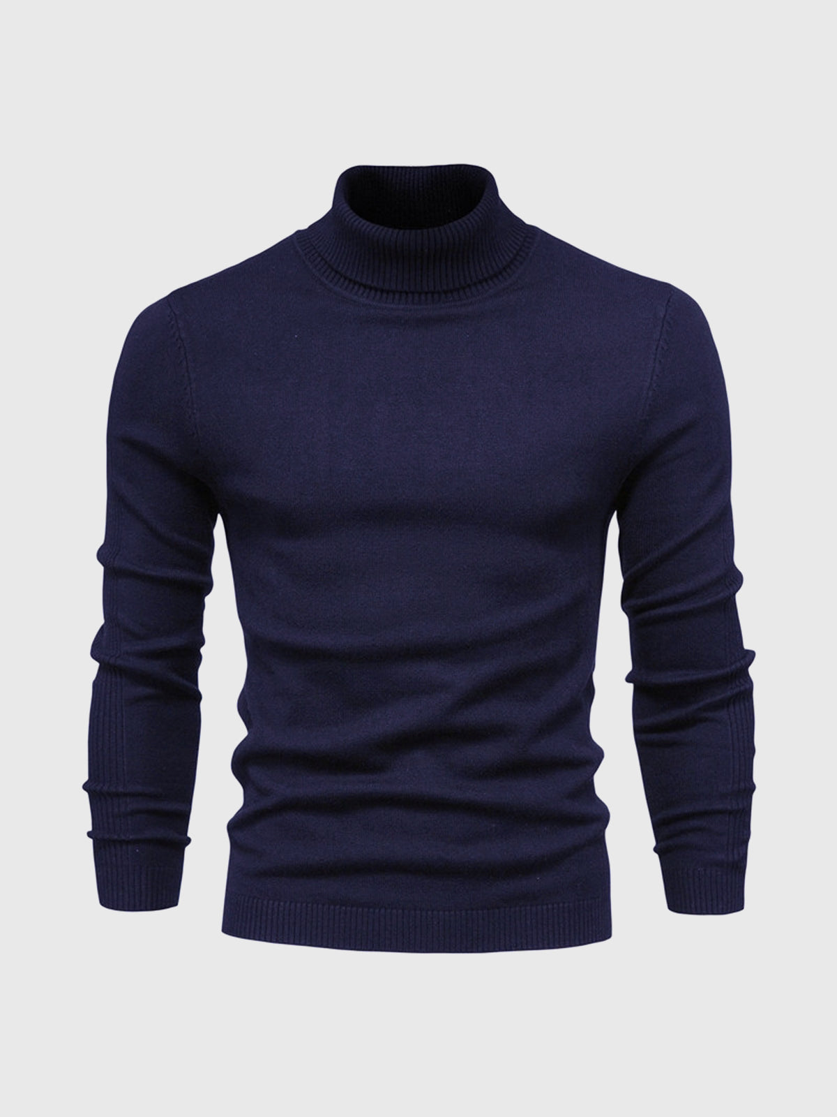 Men's Washable Turtleneck Sweater
