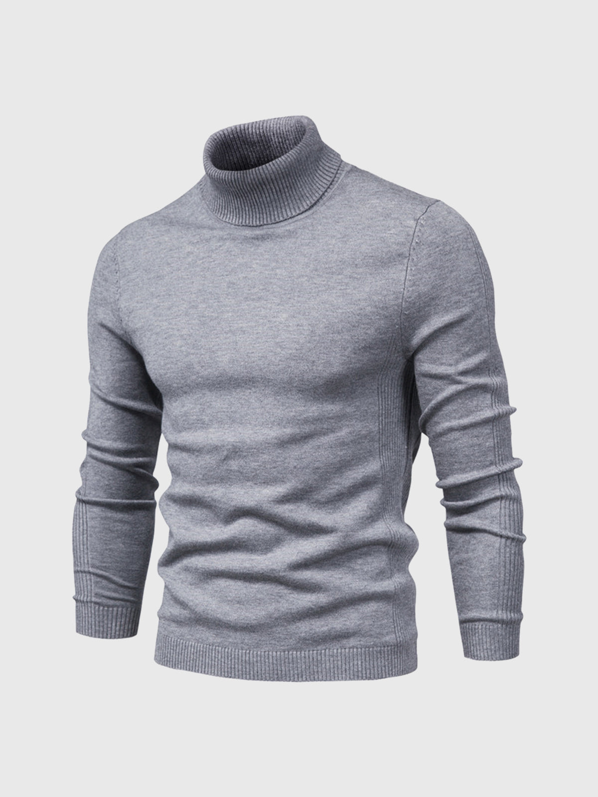 Men's Washable Turtleneck Sweater