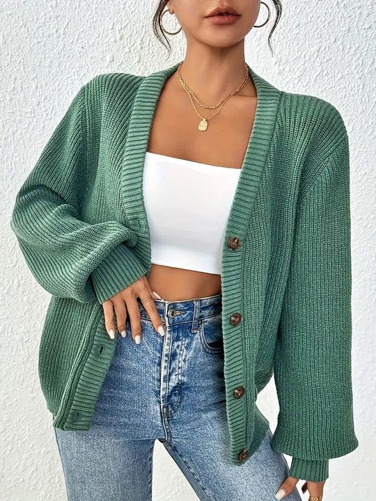 Elegant Warm Autumn Cardigan