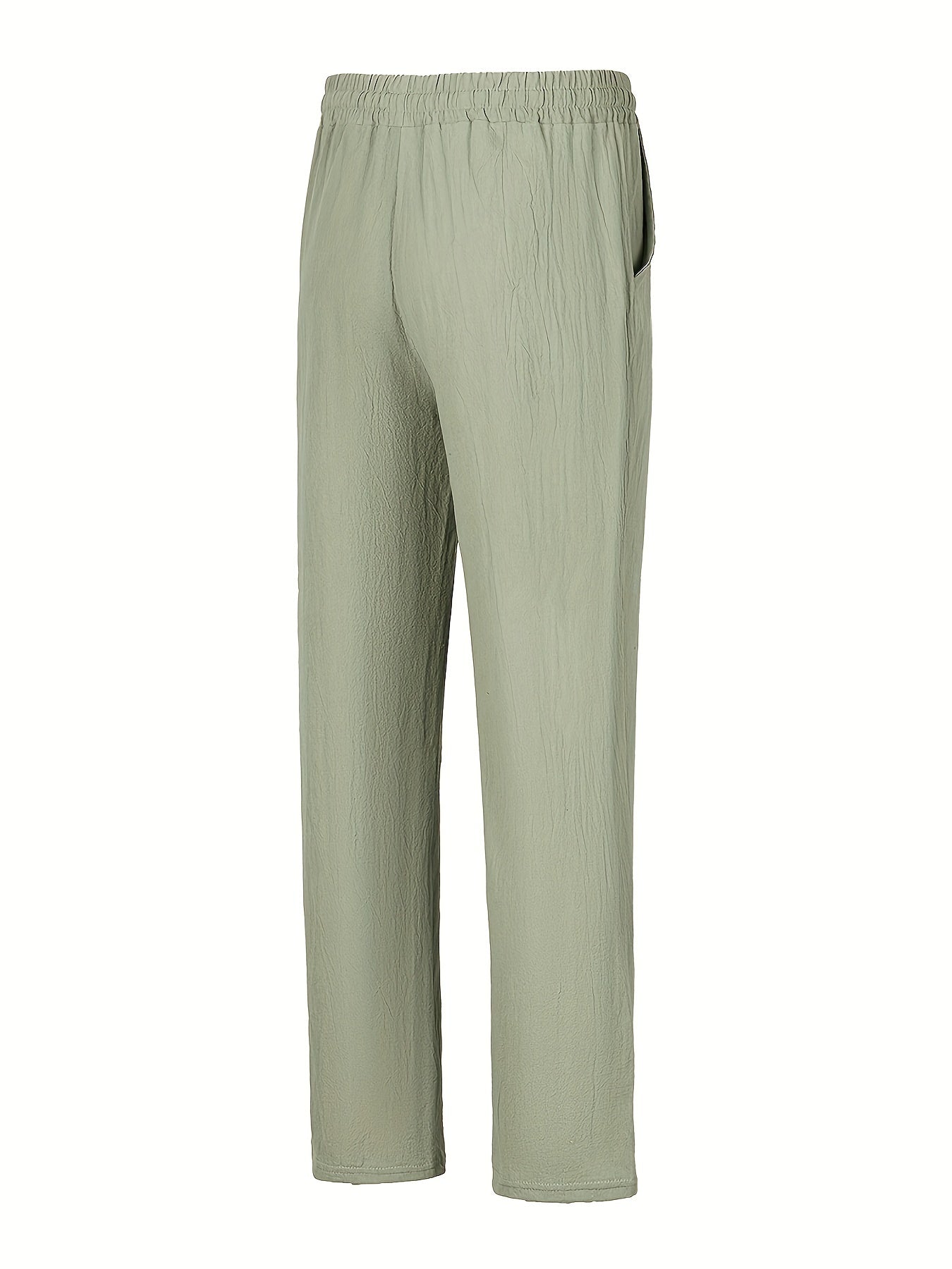 Non-Stretch Drawstring Pants for Comfort and Style