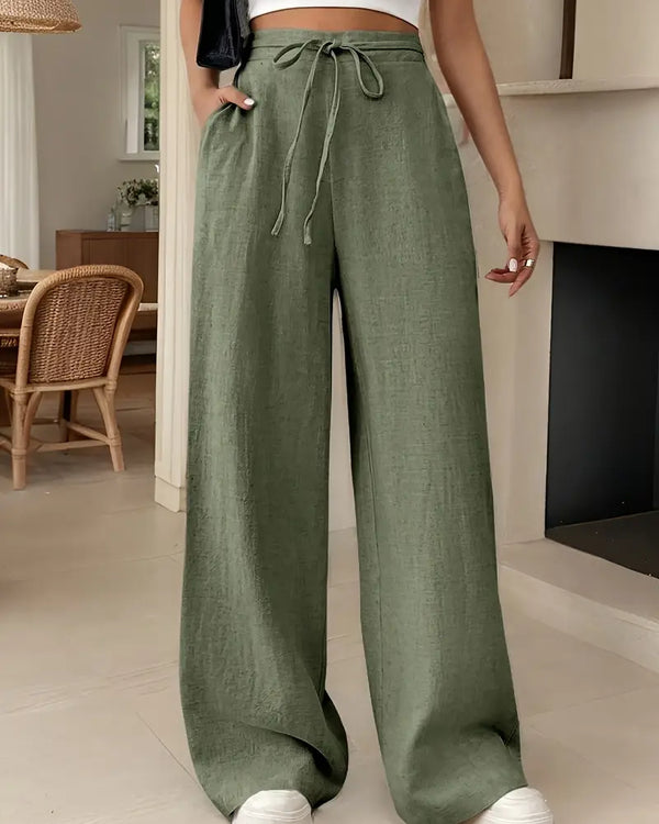 Breathable Linen Pants
