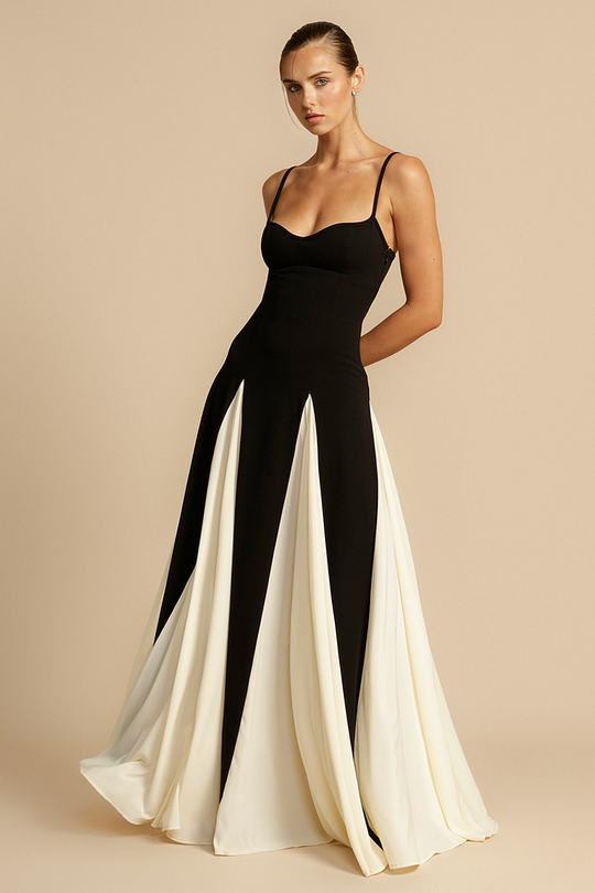 Sapphire | Long strap dress