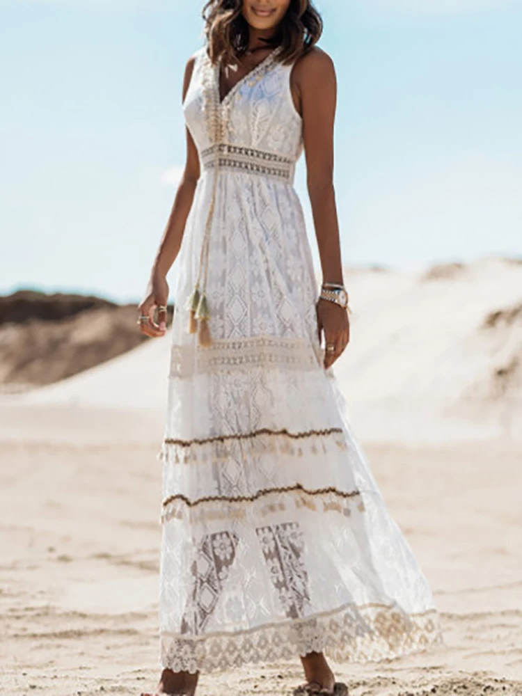 Ruby | Flowy Bohemian Style Dress