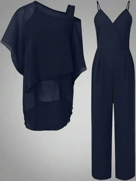 Luna | Luxury Chiffon Evening Set