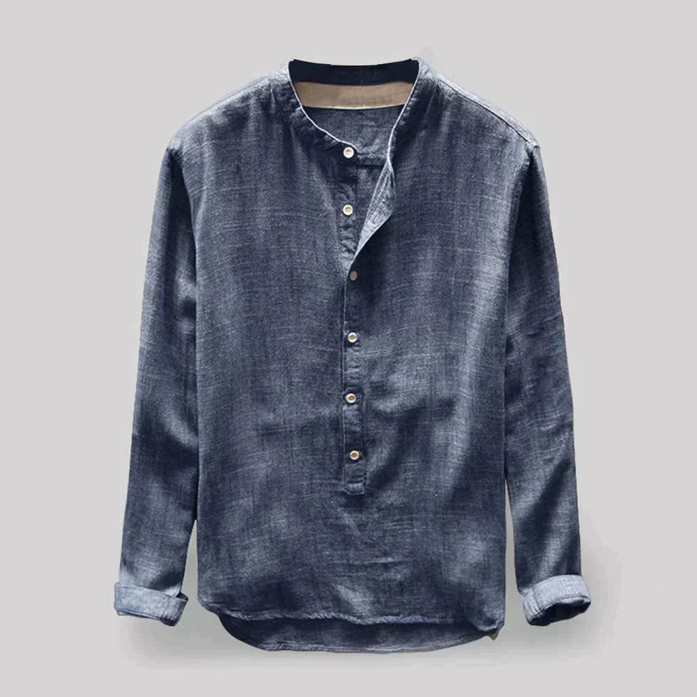 Charlie | Men's Linen Casual Shirt