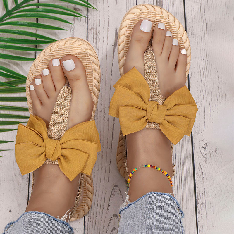 Lily | Women's Orthopedic Slippers with Bow Comfort