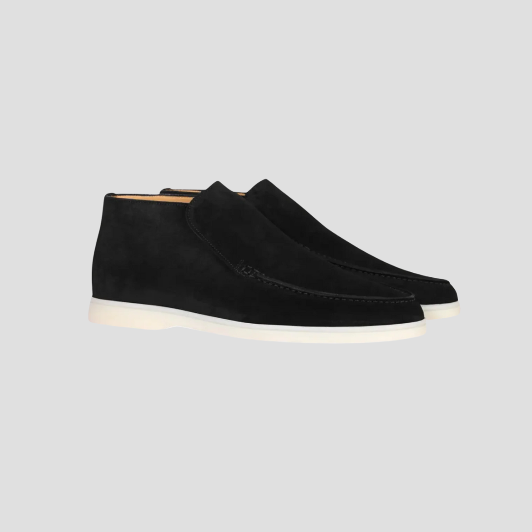 Mason | Men's Suede Ankle Loafers