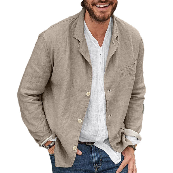 Noah | Men's Lightweight Breathable Casual Linen Blazer