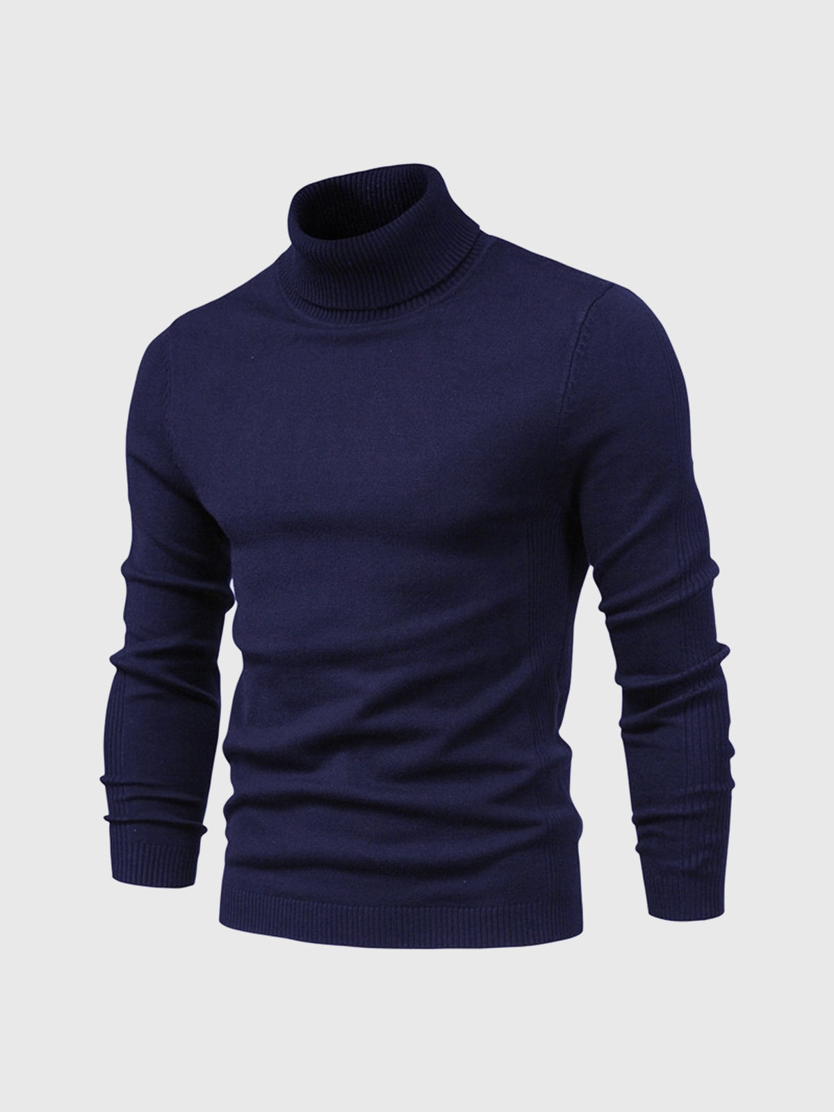 Men's Washable Turtleneck Sweater