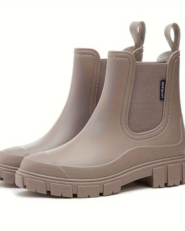 Trendy Waterproof Rain Boots