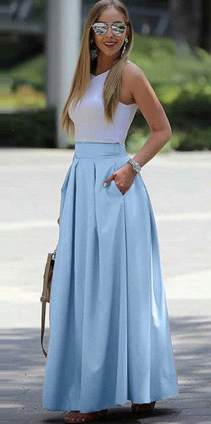 ALICE | Chic High-waisted Pleated Skirt