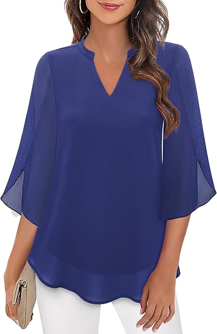 Celeste | Modern Folded Collar Shirt