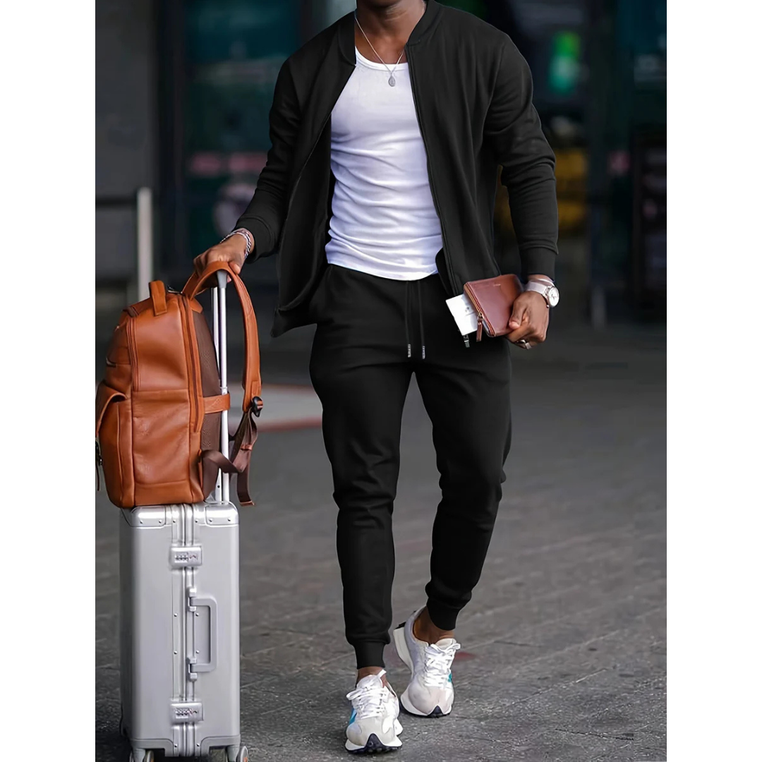 Men's Casual Two-Piece Comfort Set