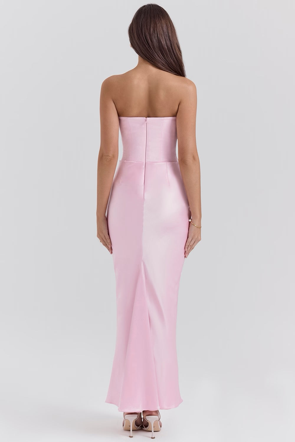 Aria | Strapless Maxi Dress for Wedding Guest