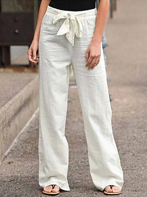 Zara | Casual Linen Pants for Women