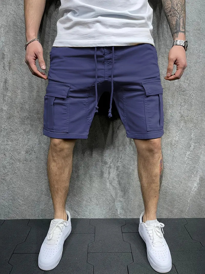 Calvin | Versatile Men's Cargo Shorts Spring/Summer