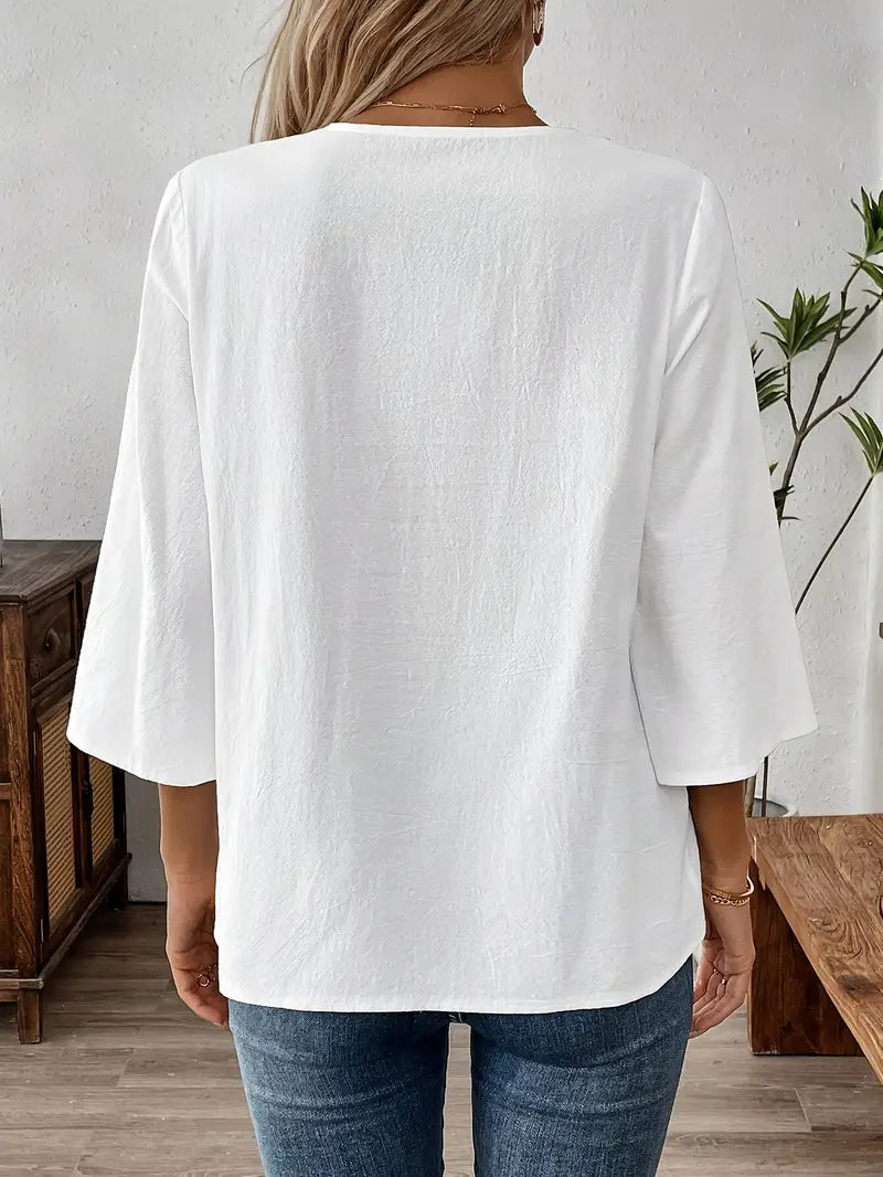 Vintage White Blouse
