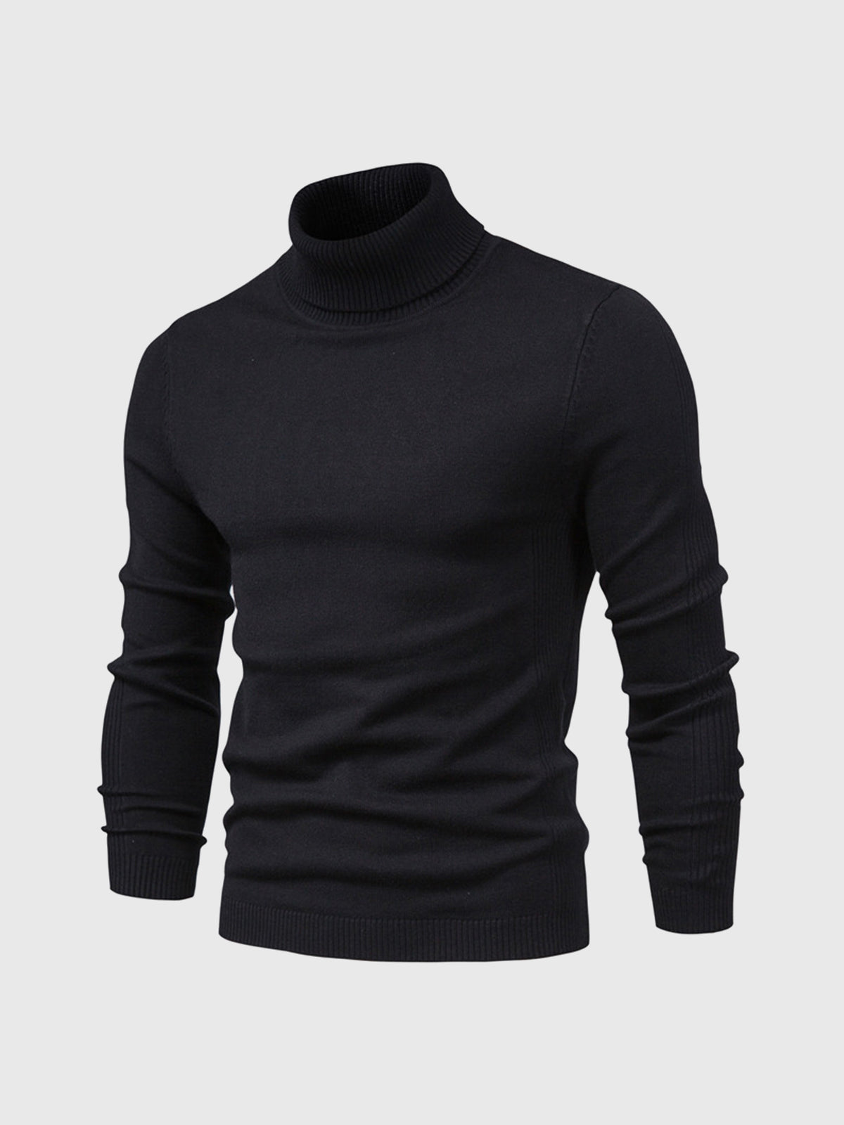 Men's Washable Turtleneck Sweater