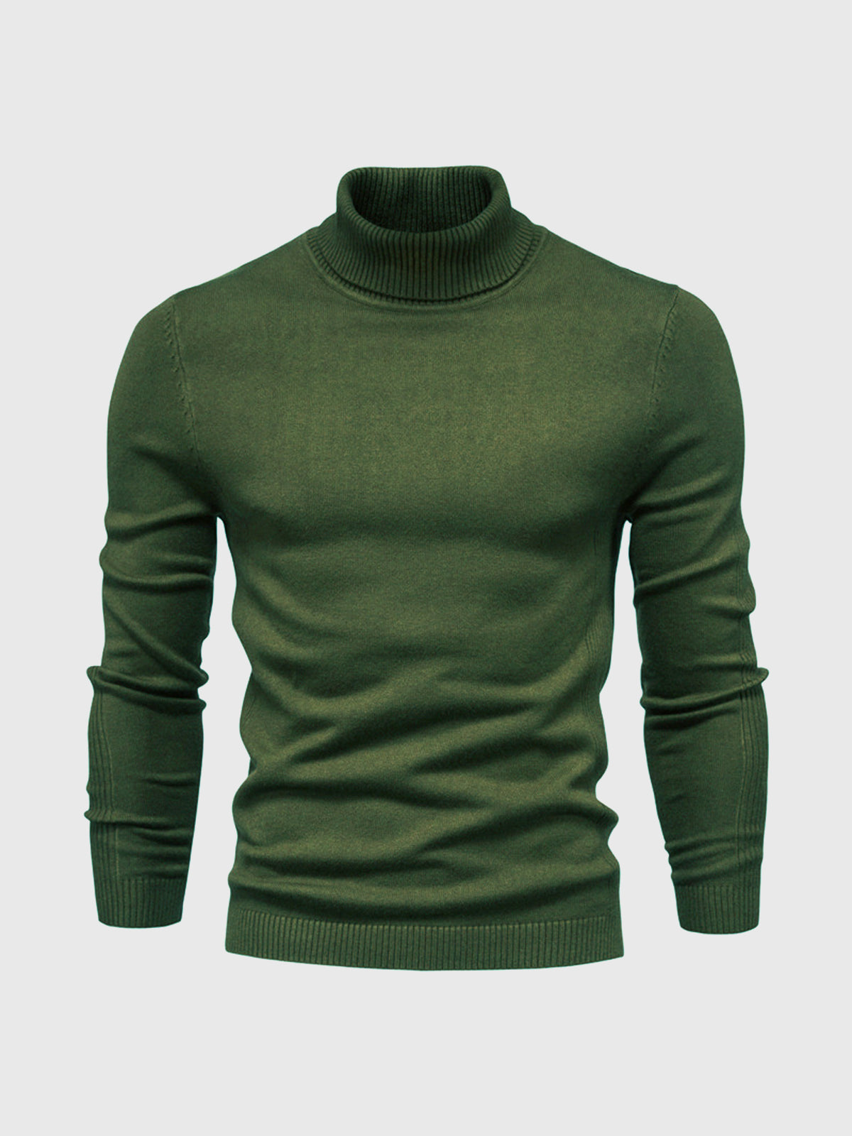 Men's Washable Turtleneck Sweater