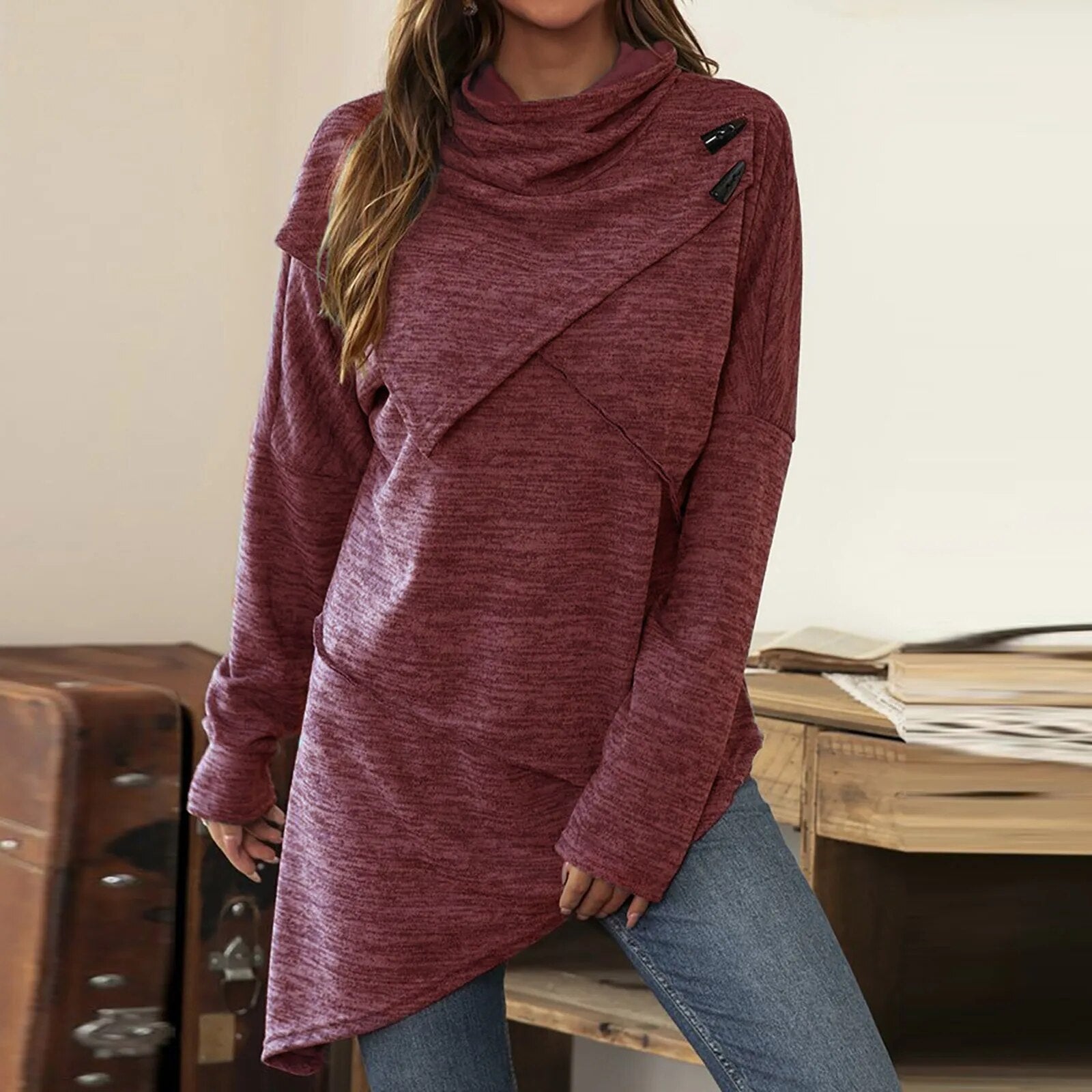Women's Premium Cozy Knit Sweater