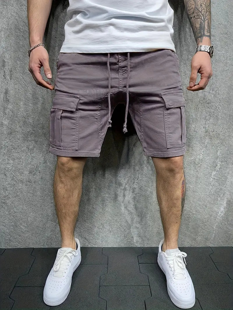 Calvin | Versatile Men's Cargo Shorts Spring/Summer