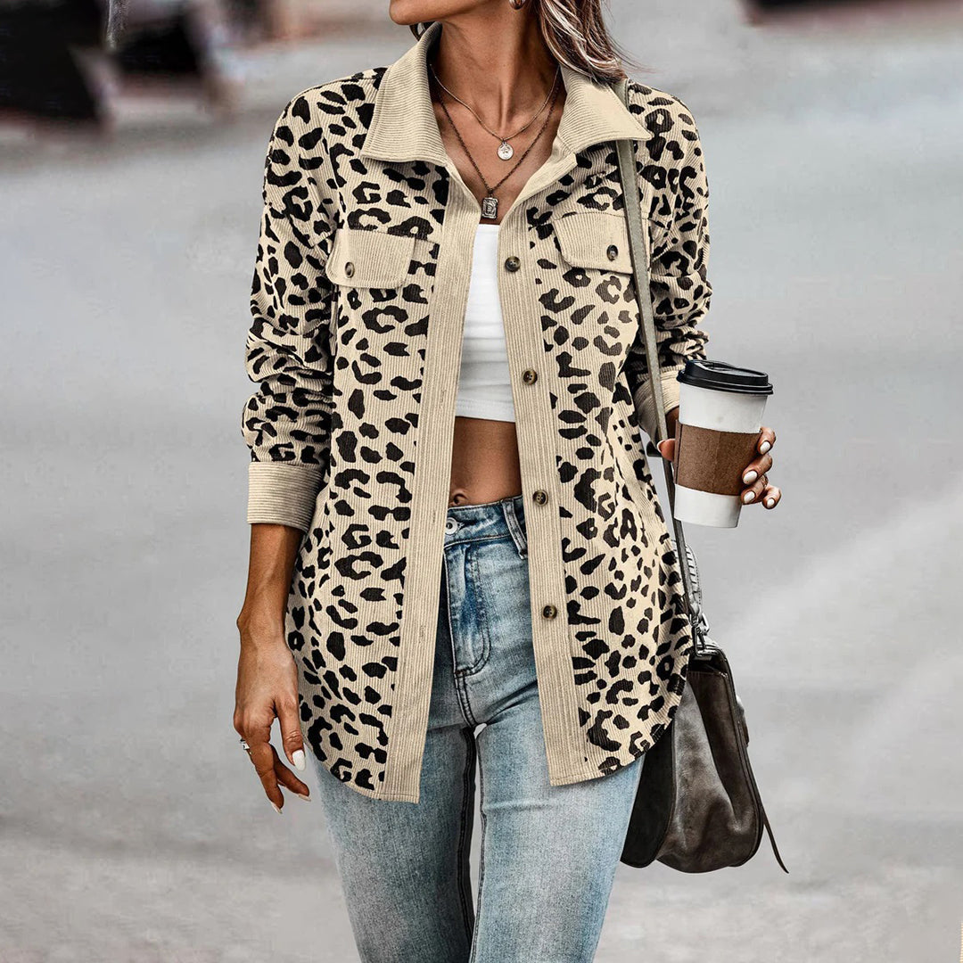 Bailee | Leopard Print Women’s Jacket