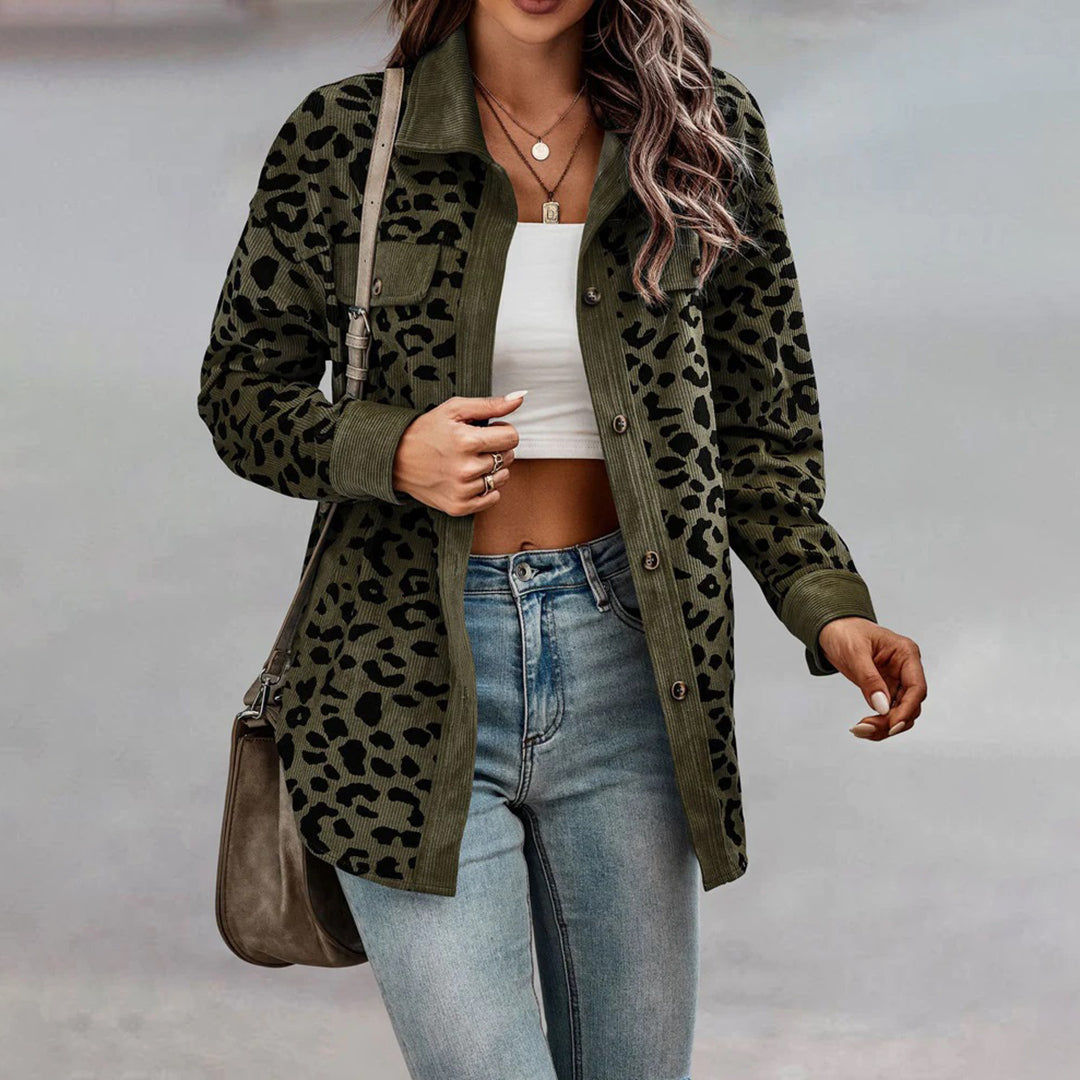Bailee | Leopard Print Women’s Jacket