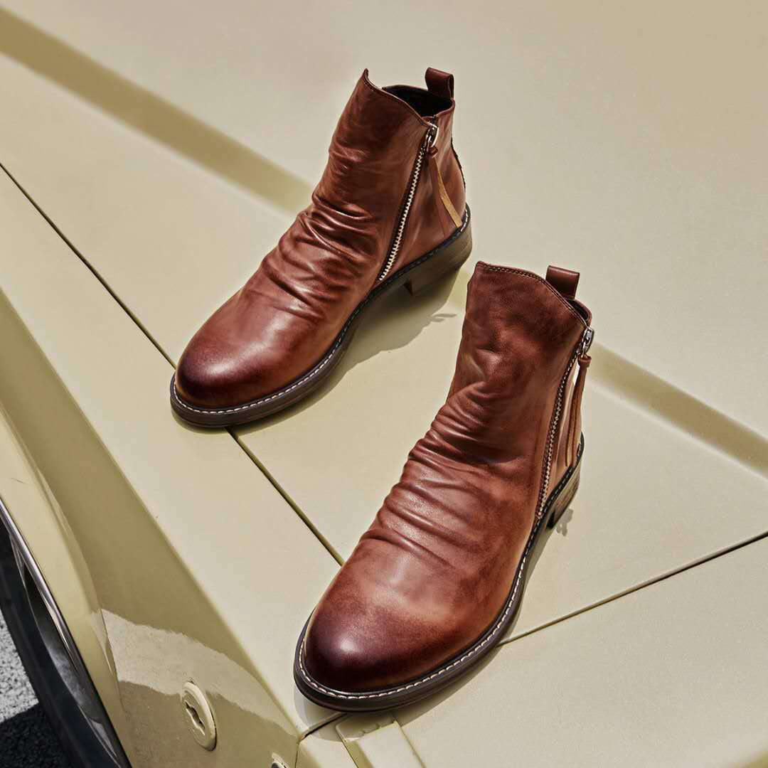 Karri - Stylish boots with zippers