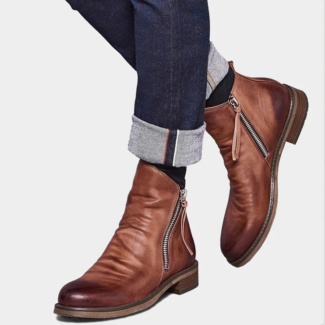 Karri - Stylish boots with zippers