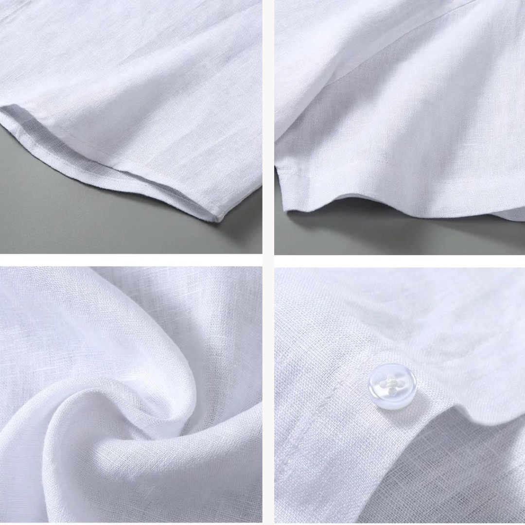 Brandon | Royale Linen Button-Down Shirt