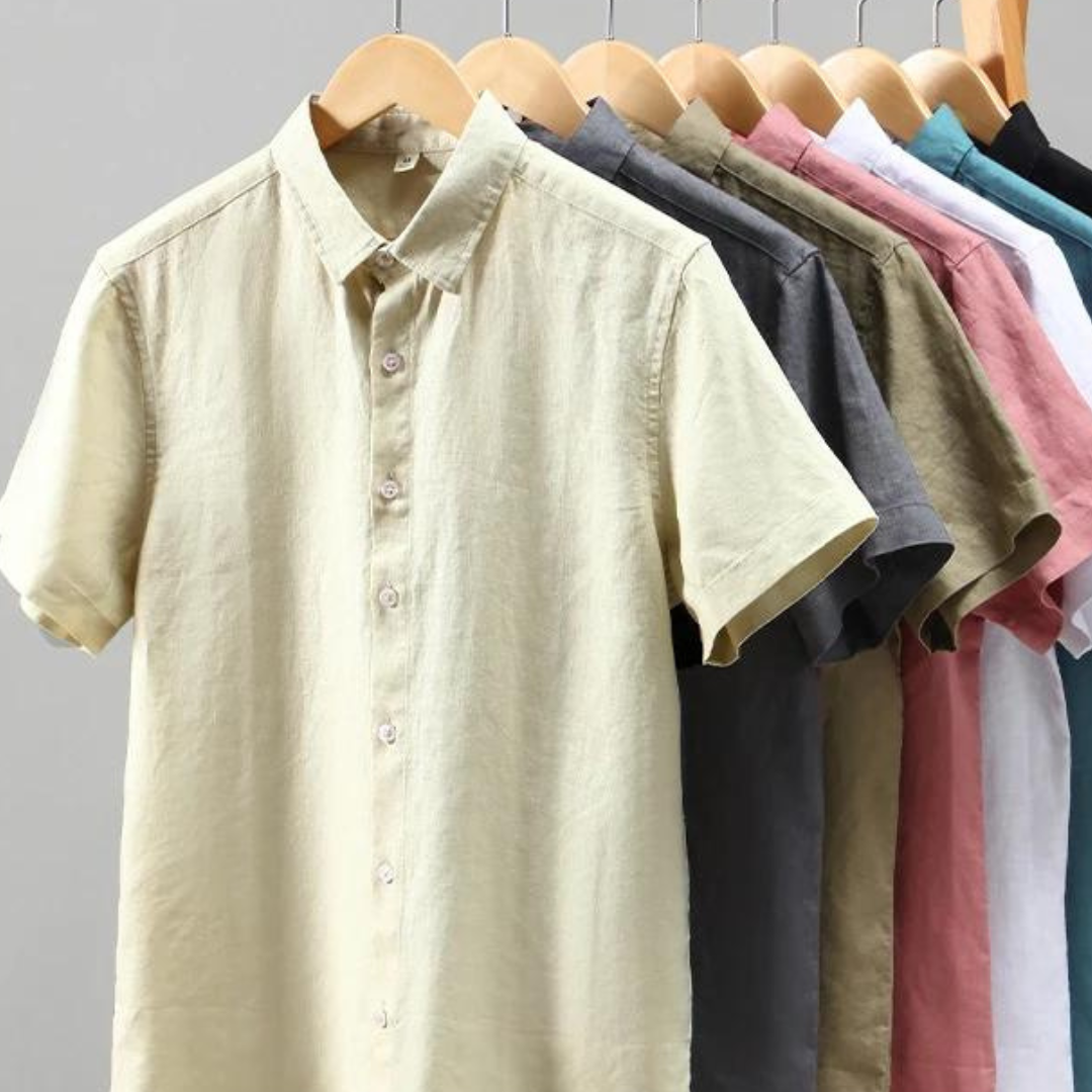 Brandon | Royale Linen Button-Down Shirt