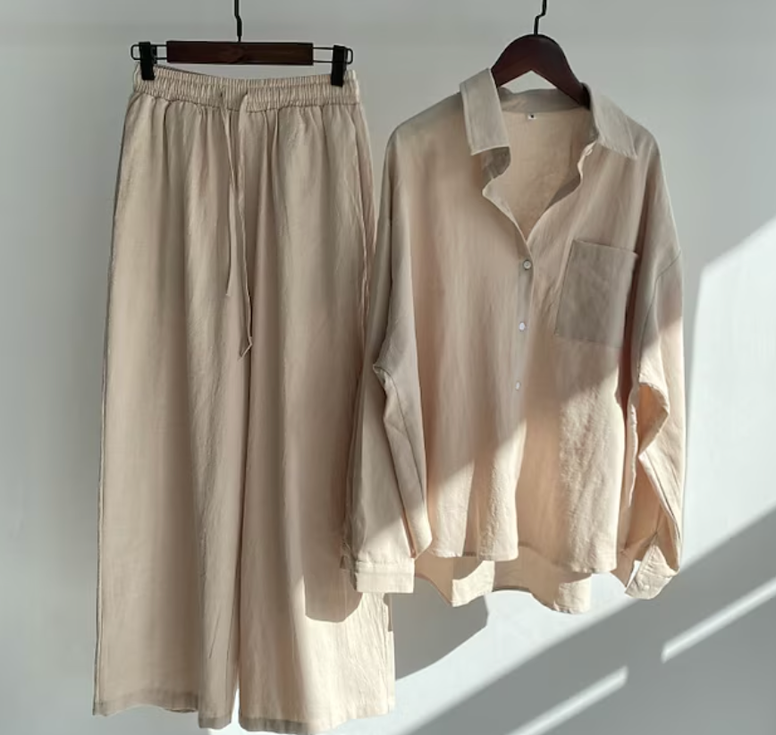 Charlotte | Women's Two-Piece Top and Pants Set