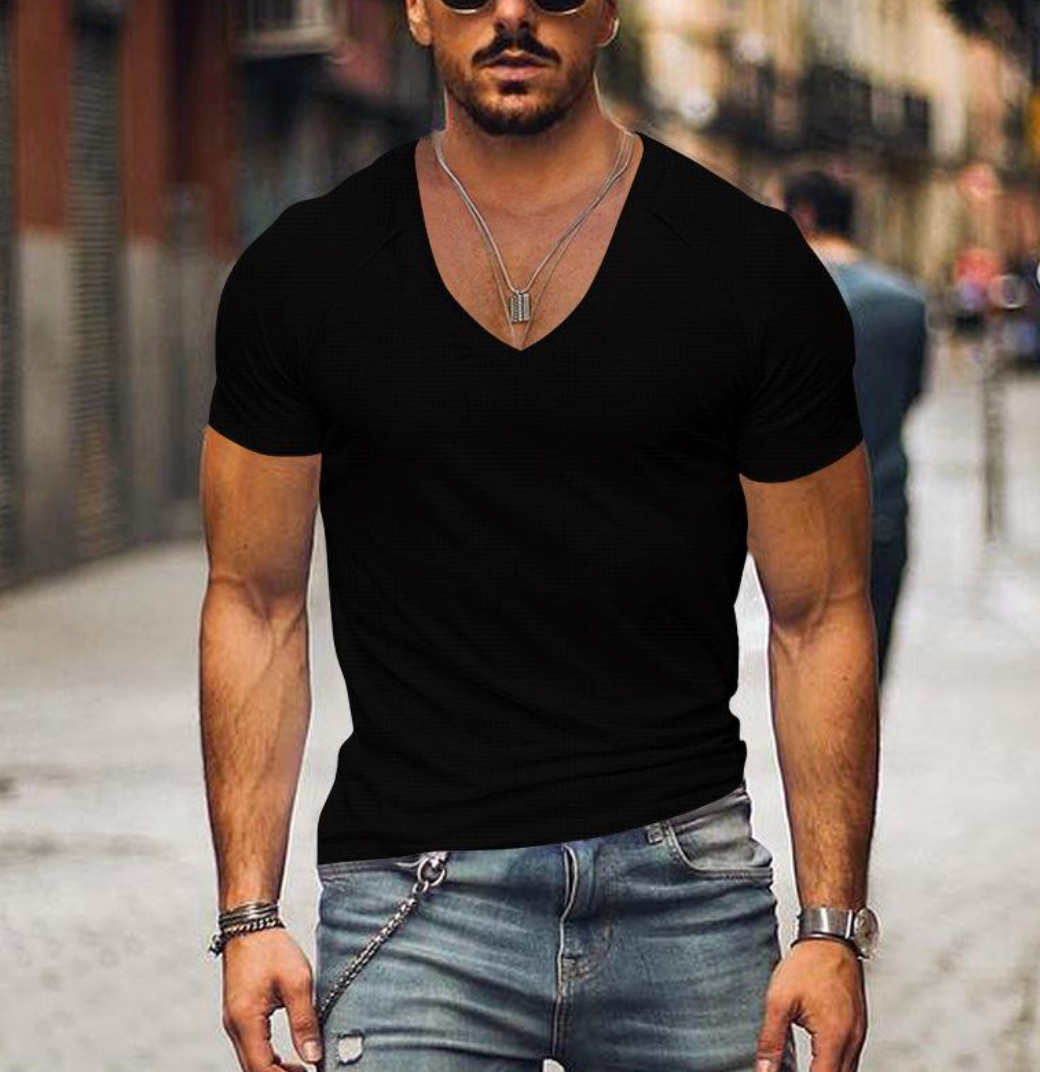 Charlie | Men's V-Neck T-Shirt