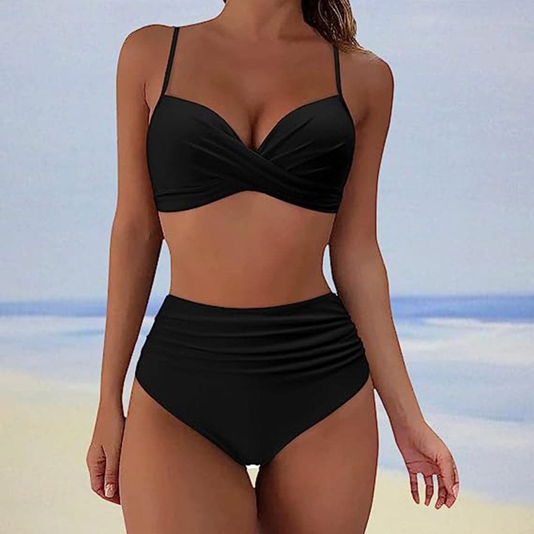 Chloe | Women's Twist Front High Waist Bikini