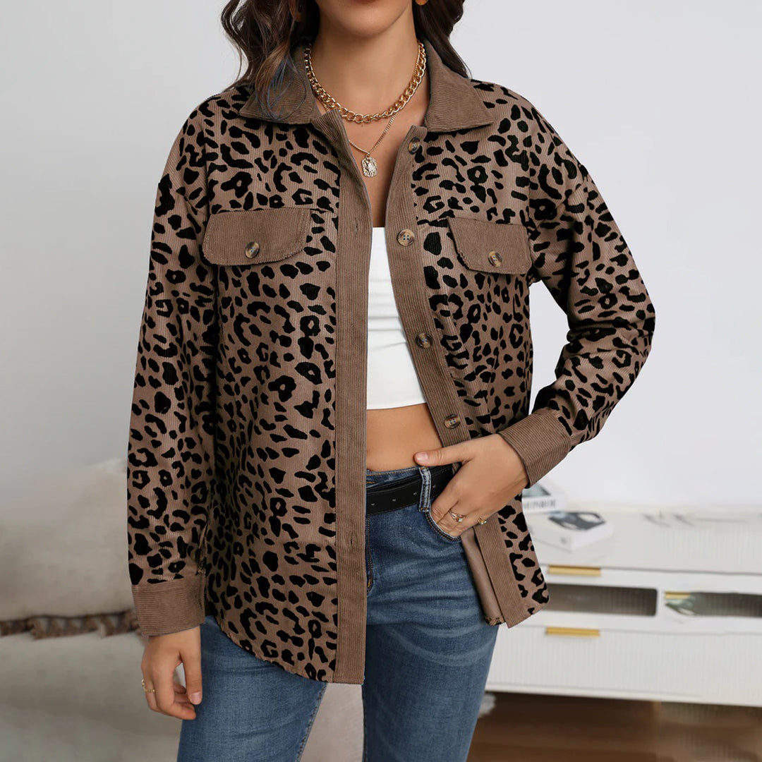Bailee | Leopard Print Women’s Jacket