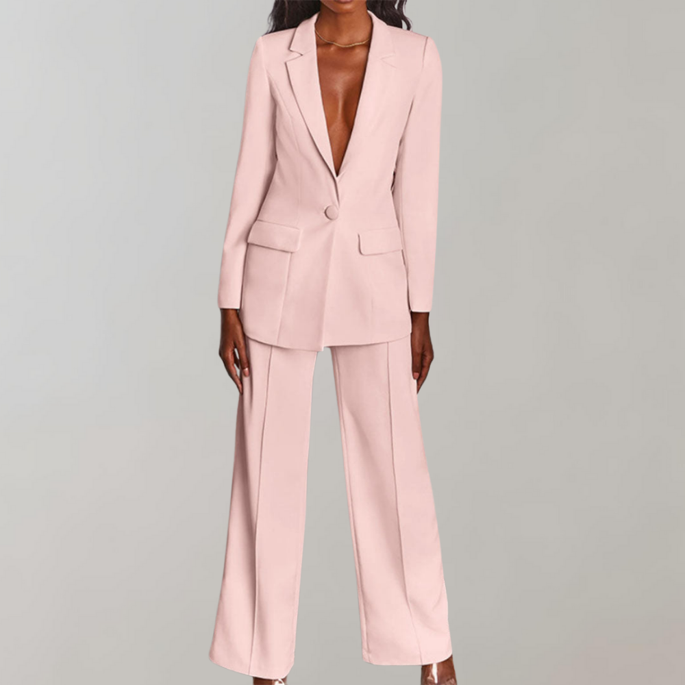 Chic Blazer and Trousers Combo