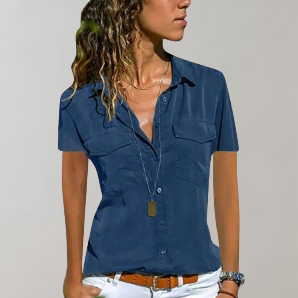 Maddison | Short Sleeve Women's Blouse