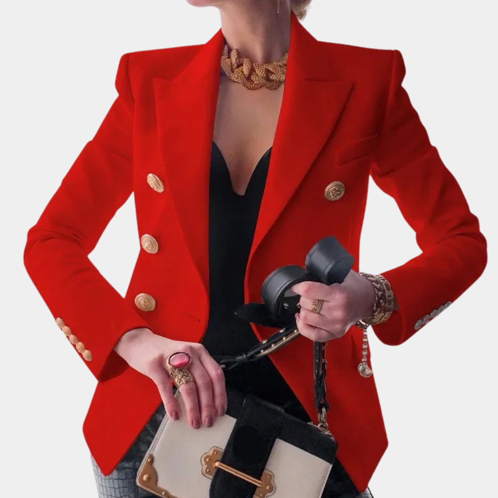 Gemma | Elegant Buttoned Up Blazer