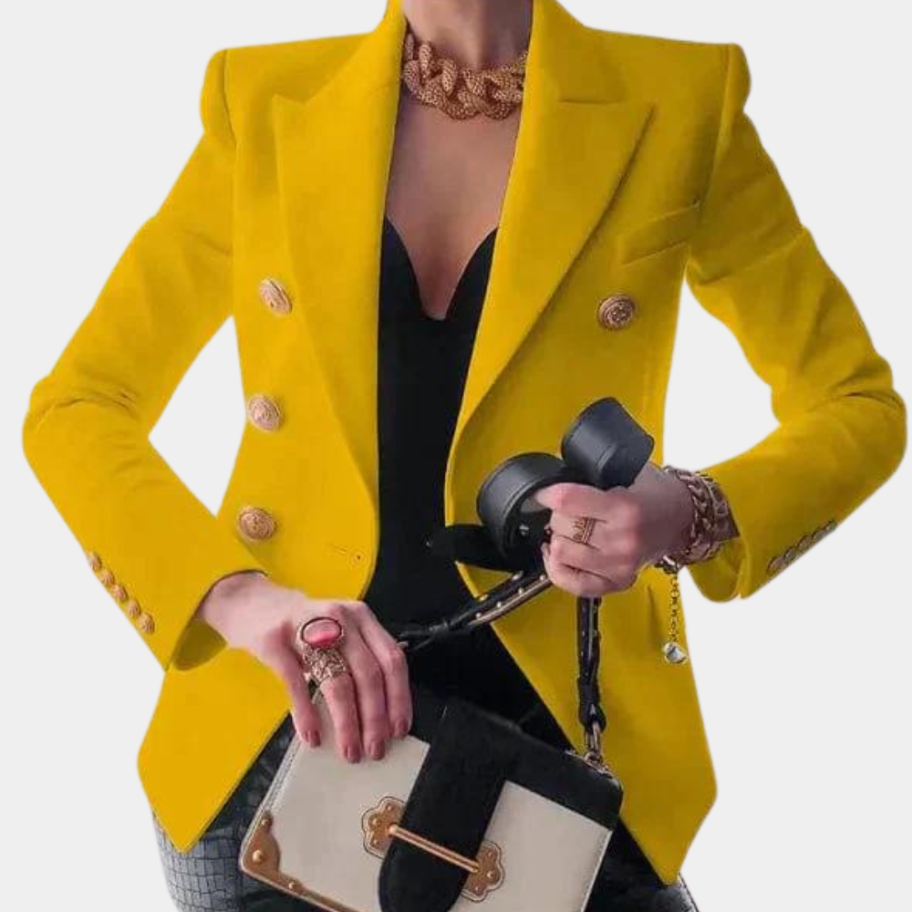 Gemma | Elegant Buttoned Up Blazer
