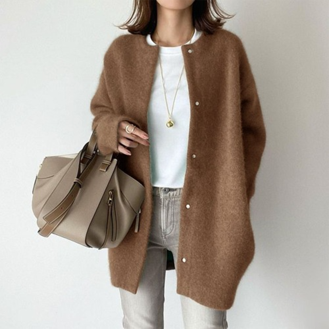 Stella | Refined Knit Look Jacket