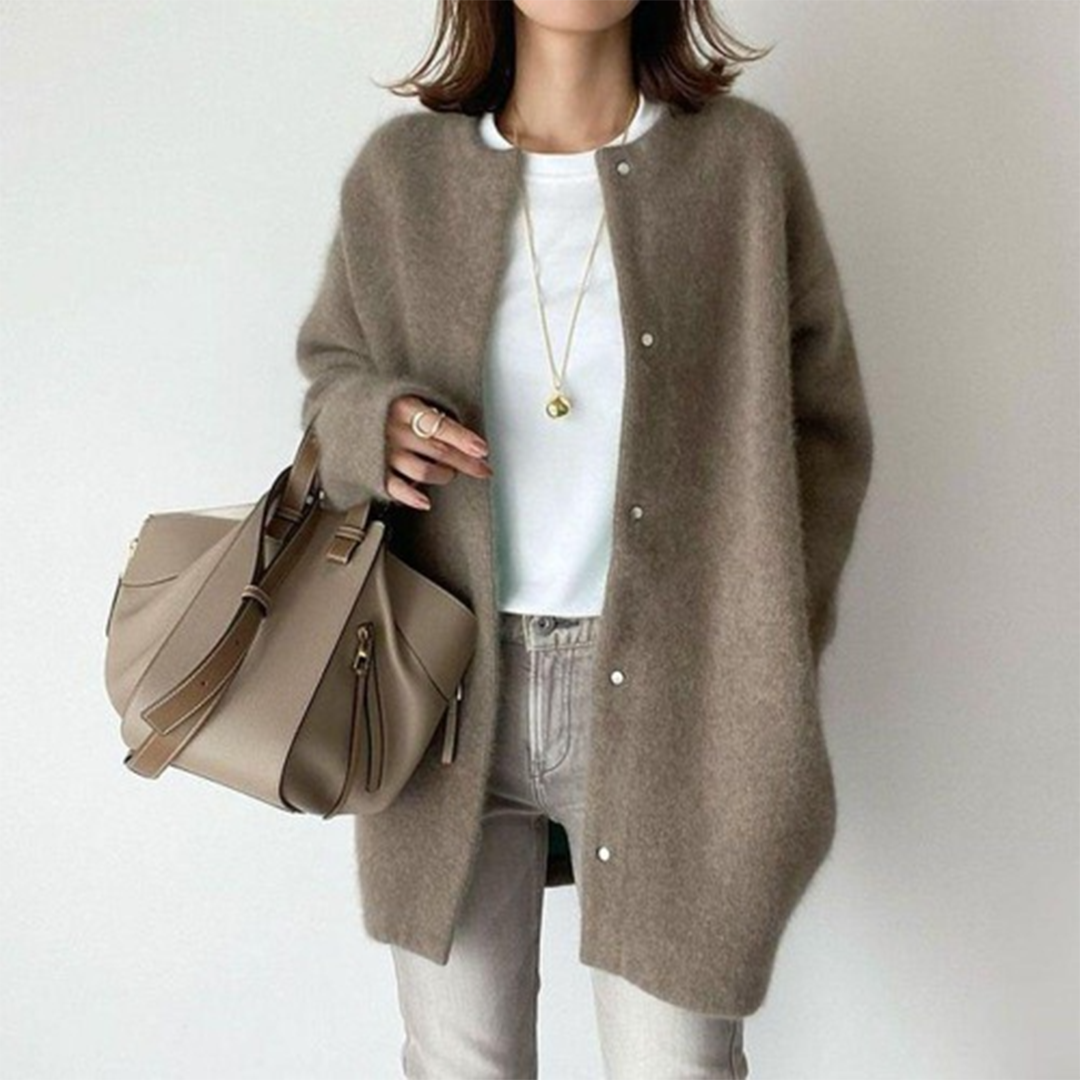 Stella | Refined Knit Look Jacket
