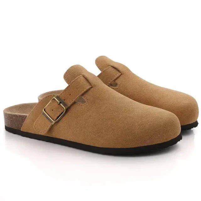 Boston Suede Clogs