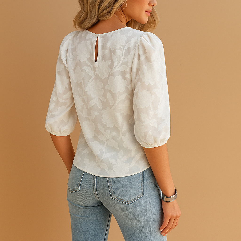 Mia | Women's Flattering Fit Blouse Top