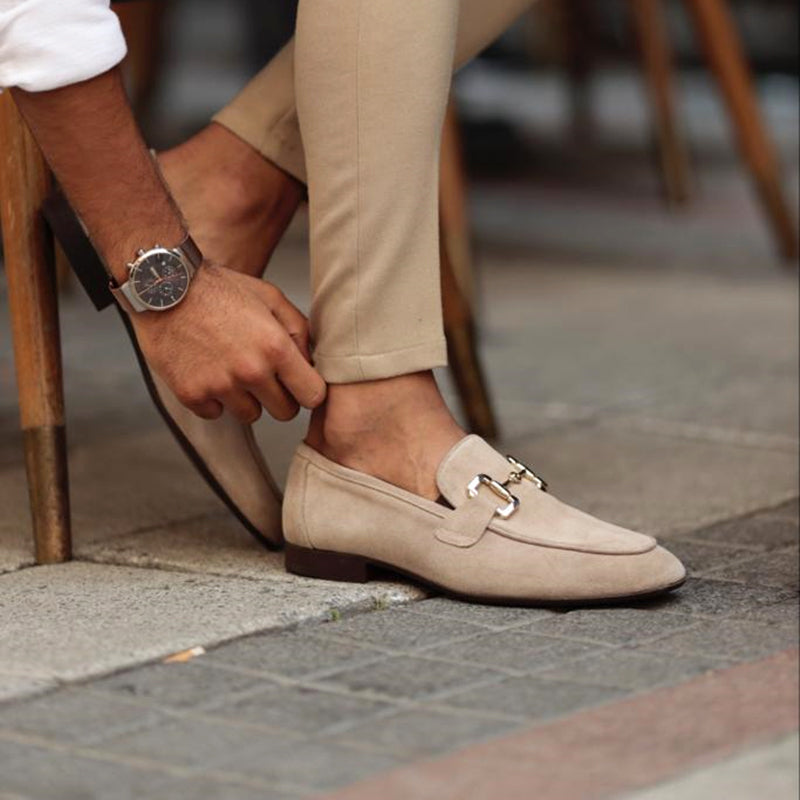 Cooper | Men's Suede Horsebit Loafers